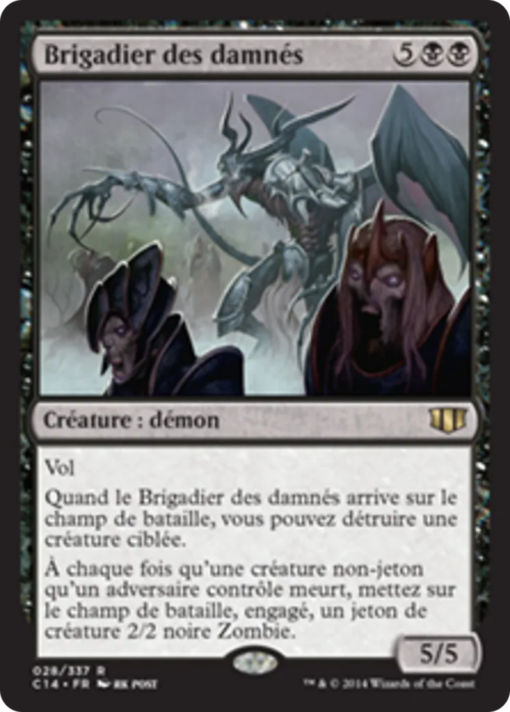 Brigadier des damnés — Commander 2014 — Magic: The Gathering
