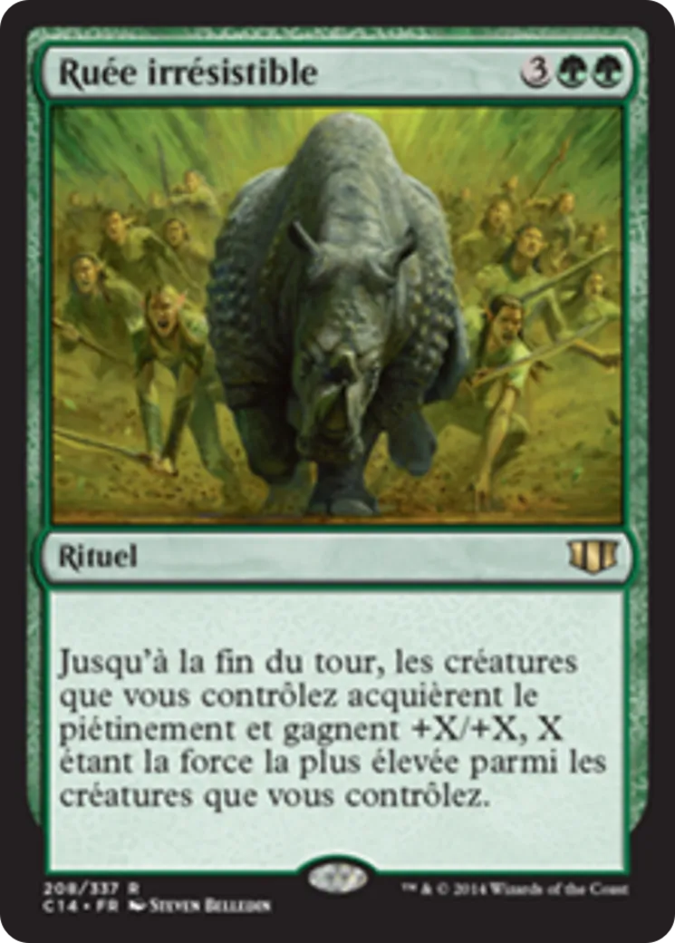 Ruée irrésistible — Commander 2014 — Magic: The Gathering