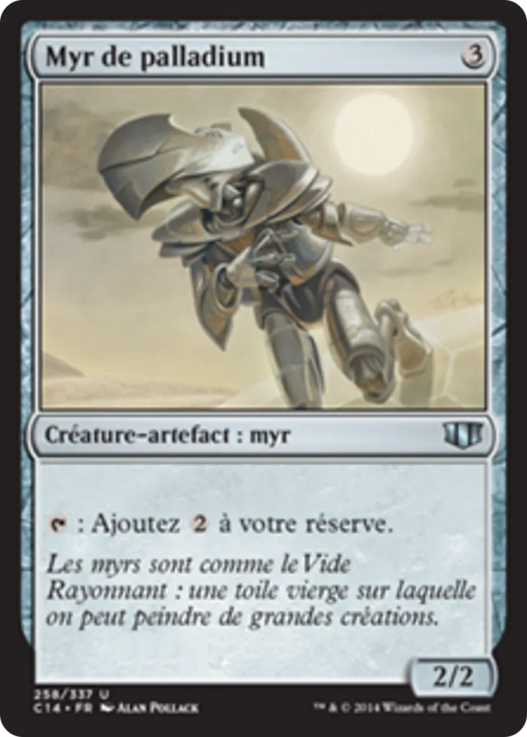 Myr de palladium — Commander 2014 — Magic: The Gathering