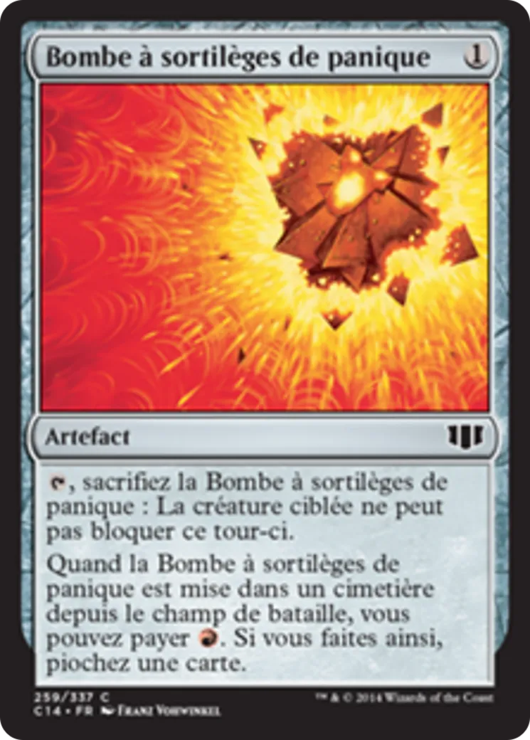 Bombe à sortilèges de panique — Commander 2014 — Magic: The Gathering
