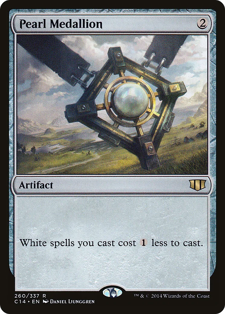Pearl Medallion — Commander 2014 — Magic: The Gathering