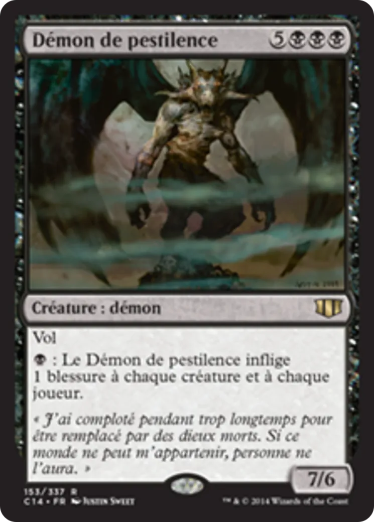 Démon de pestilence — Commander 2014 — Magic: The Gathering