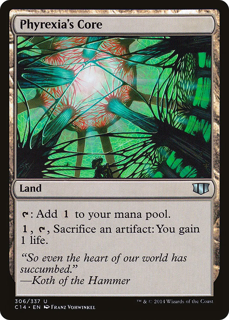 Phyrexia's Core — Commander 2014 — Magic: The Gathering