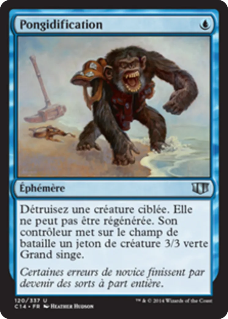 Pongidification — Commander 2014 — Magic: The Gathering