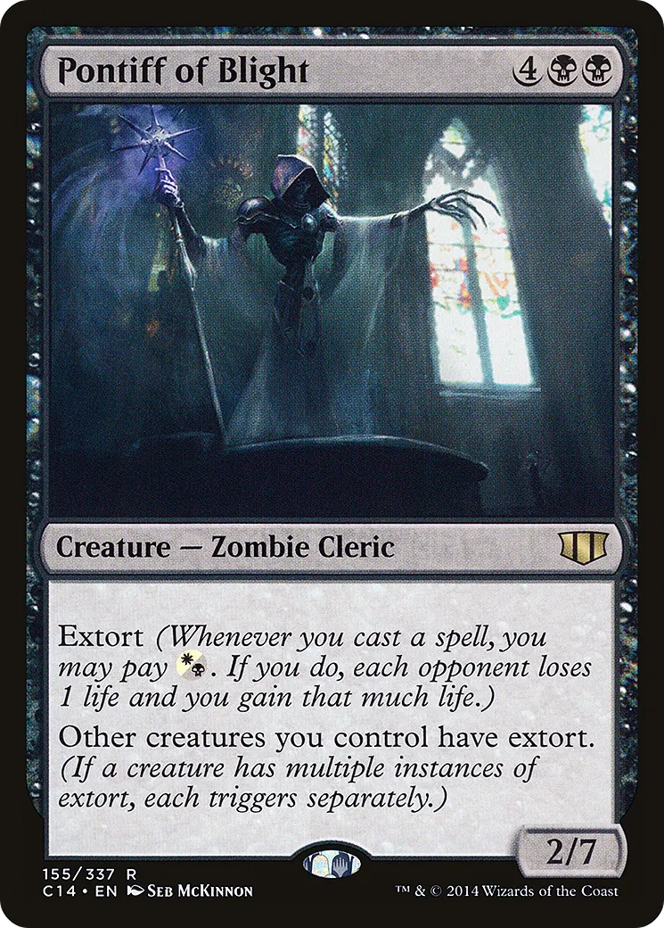 Pontiff of Blight — Commander 2014 — Magic: The Gathering
