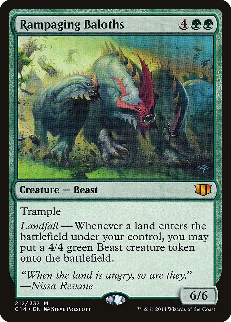 Rampaging Baloths — Commander 2014 — Magic: The Gathering