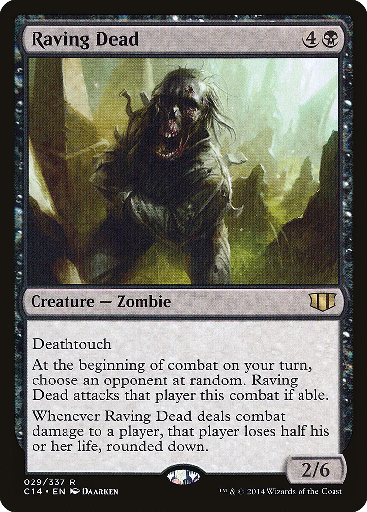 Raving Dead — Commander 2014 — Magic: The Gathering