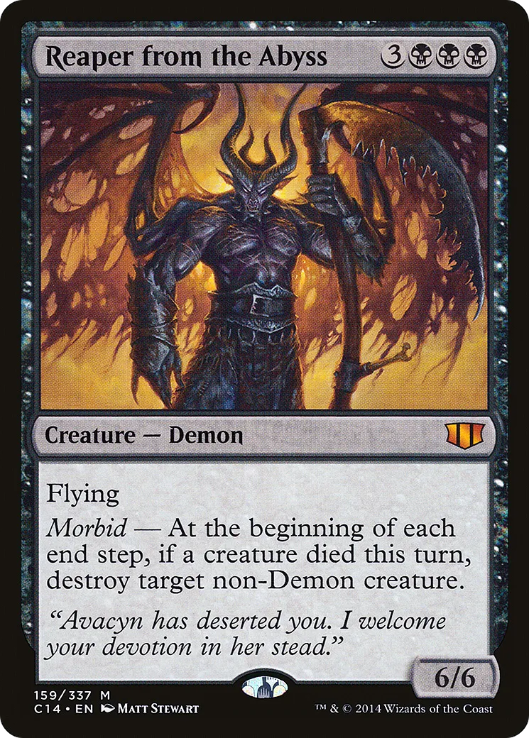 Reaper from the Abyss — Commander 2014 — Magic: The Gathering