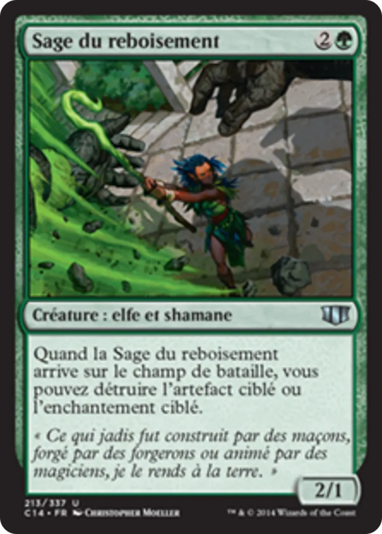 Sage du reboisement — Commander 2014 — Magic: The Gathering