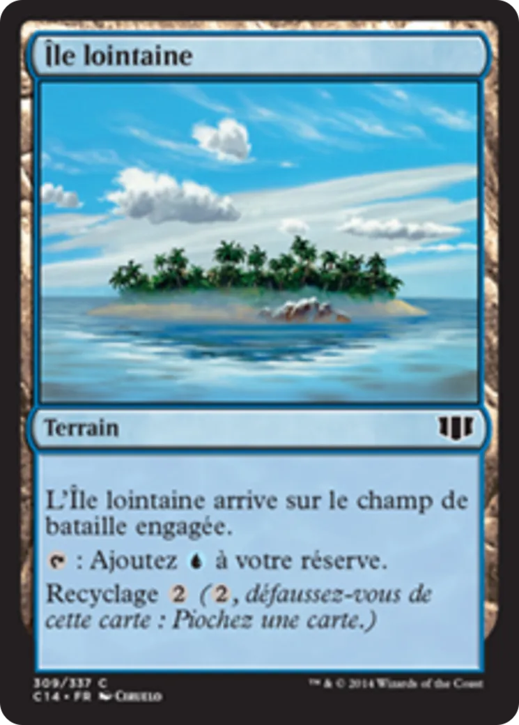 Île lointaine — Commander 2014 — Magic: The Gathering