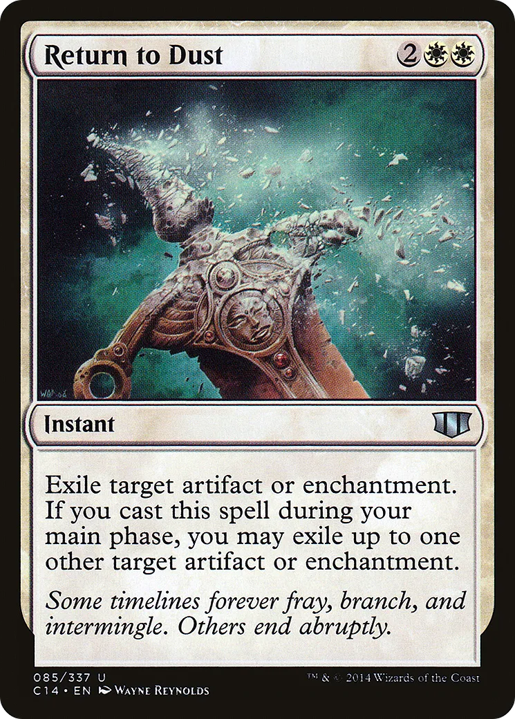 Return to Dust — Commander 2014 — Magic: The Gathering
