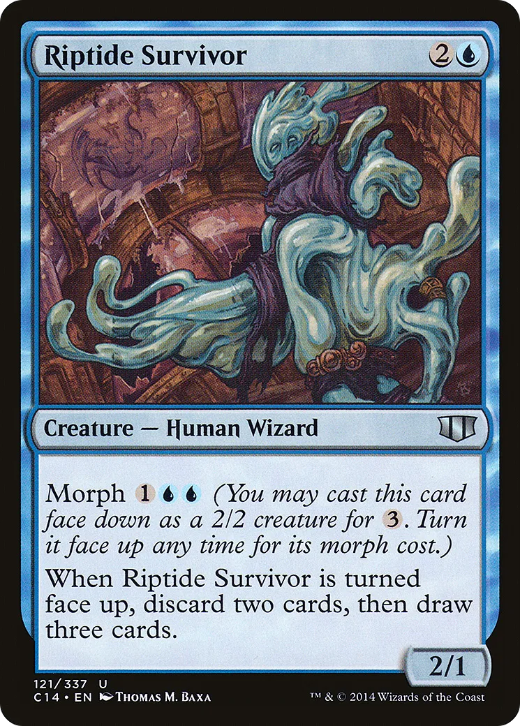 Riptide Survivor — Commander 2014 — Magic: The Gathering