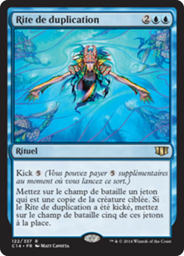 Rite de duplication from Commander 2014 - Magic: The Gathering