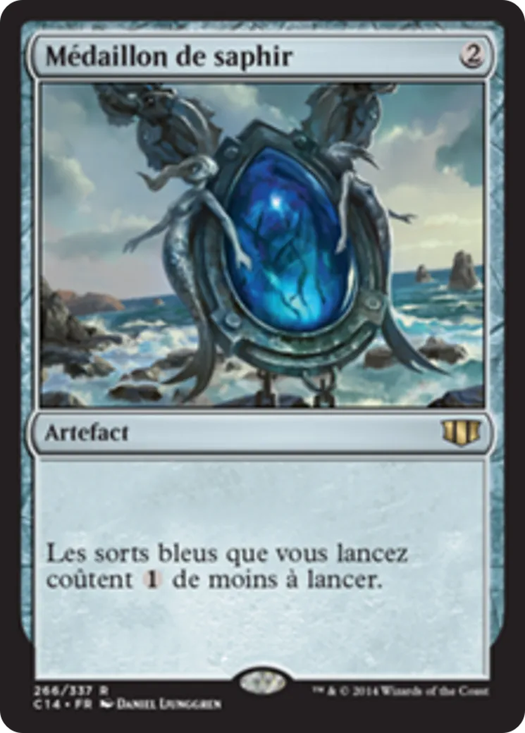 Médaillon de saphir — Commander 2014 — Magic: The Gathering