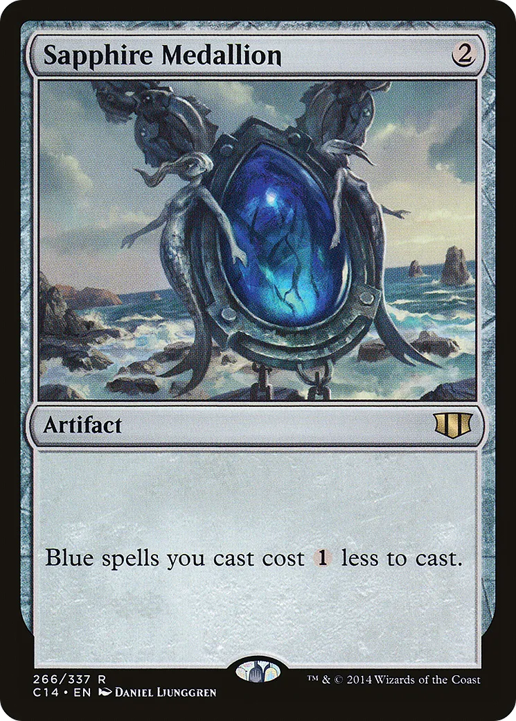 Médaillon de saphir — Commander 2014 — Magic: The Gathering