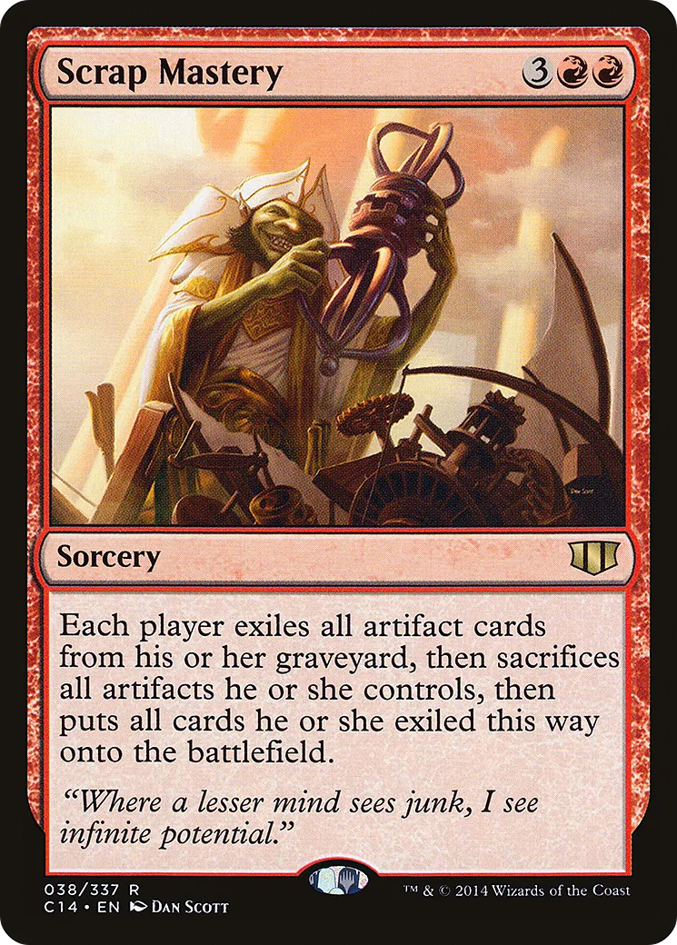 Scrap Mastery — Commander 2014 — Magic: The Gathering