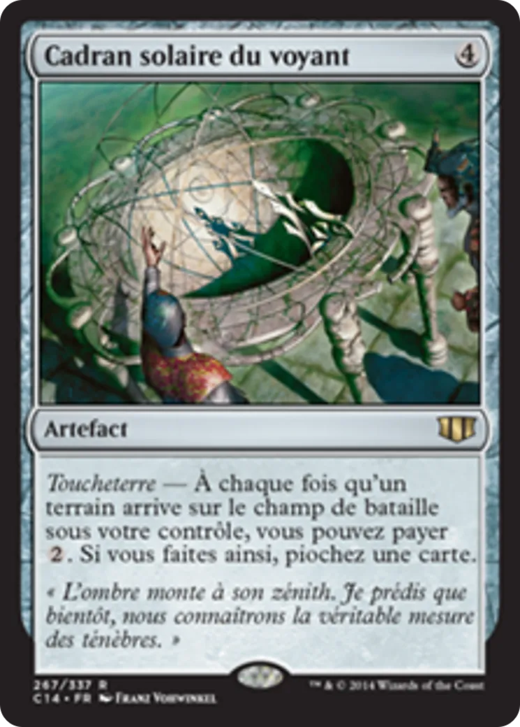 Cadran solaire du voyant — Commander 2014 — Magic: The Gathering