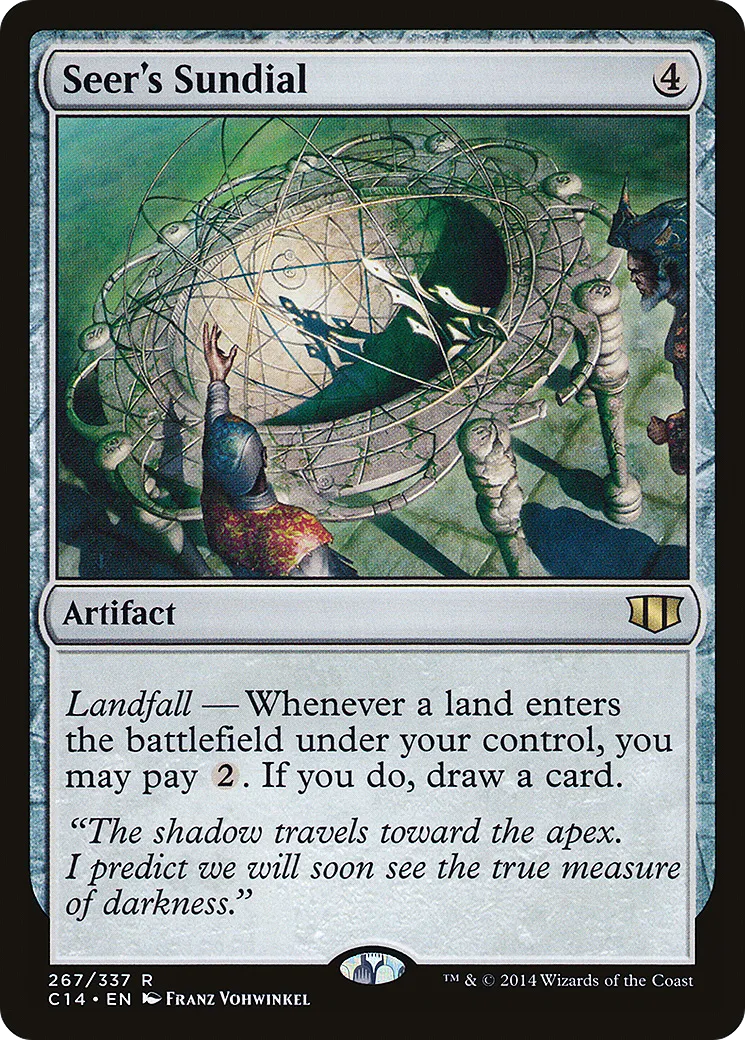 Seer's Sundial from Commander 2014 - Magic: The Gathering