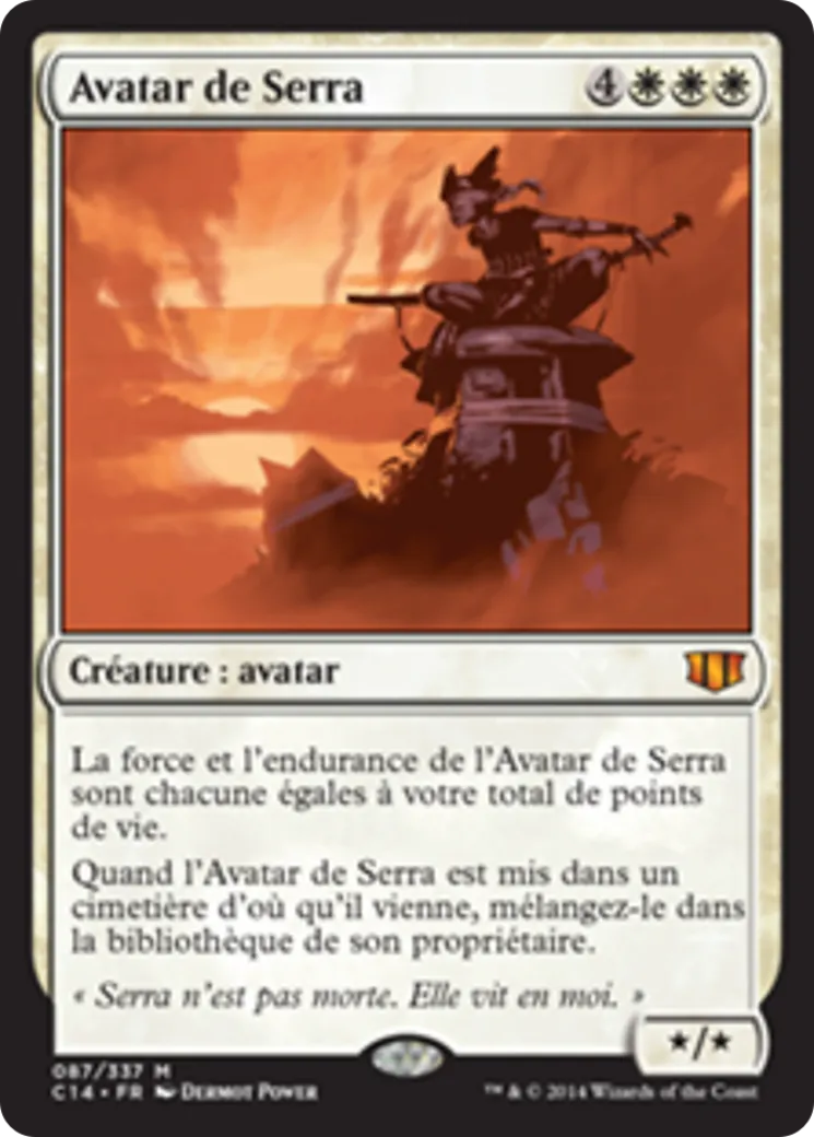 Avatar de Serra — Commander 2014 — Magic: The Gathering