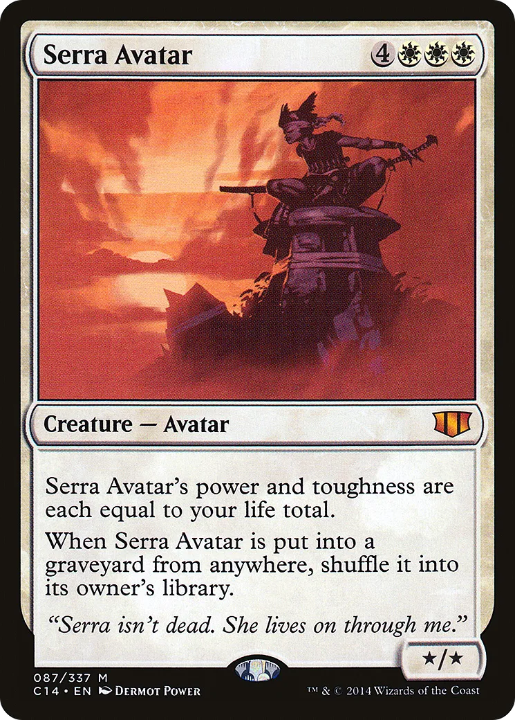 Serra Avatar — Commander 2014 — Magic: The Gathering