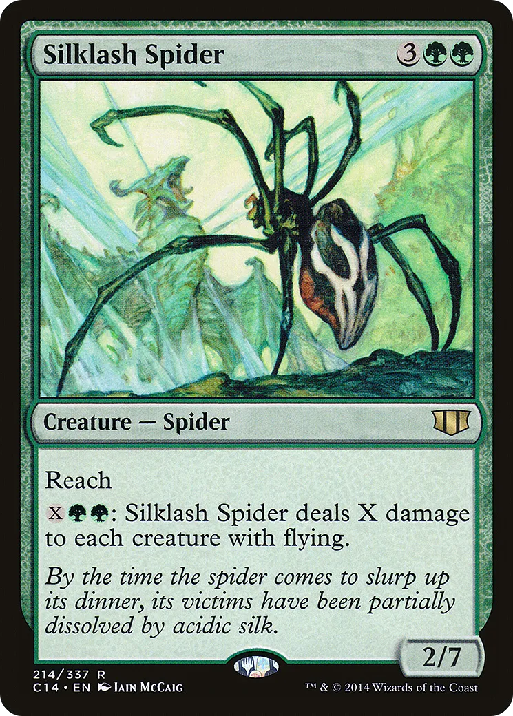 Silklash Spider — Commander 2014 — Magic: The Gathering