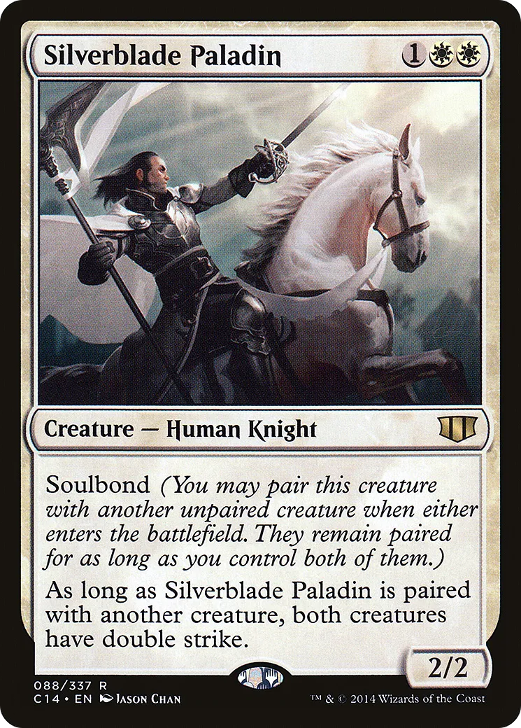 Silverblade Paladin — Commander 2014 — Magic: The Gathering