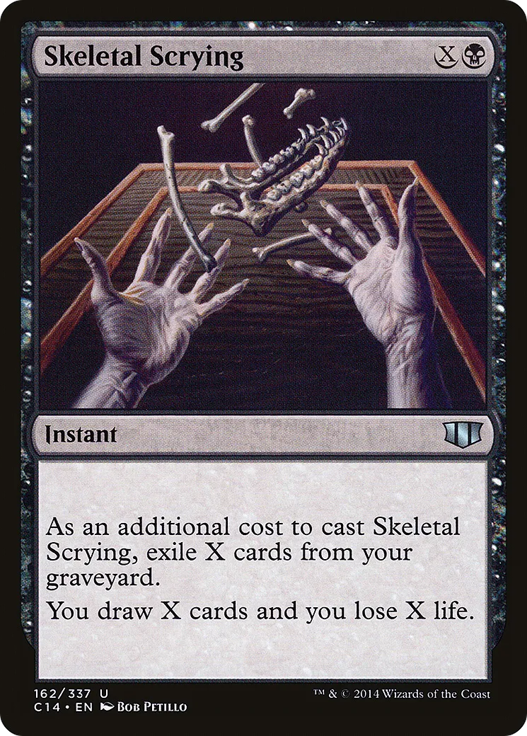 Skeletal Scrying — Commander 2014 — Magic: The Gathering