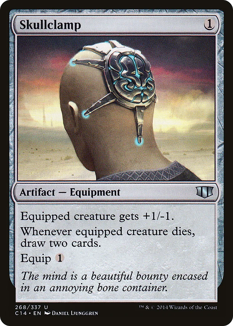 Skullclamp — Commander 2014 — Magic: The Gathering