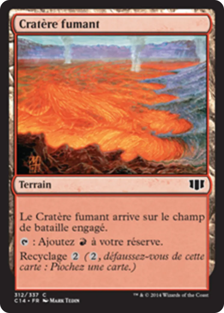 Cratère fumant — Commander 2014 — Magic: The Gathering