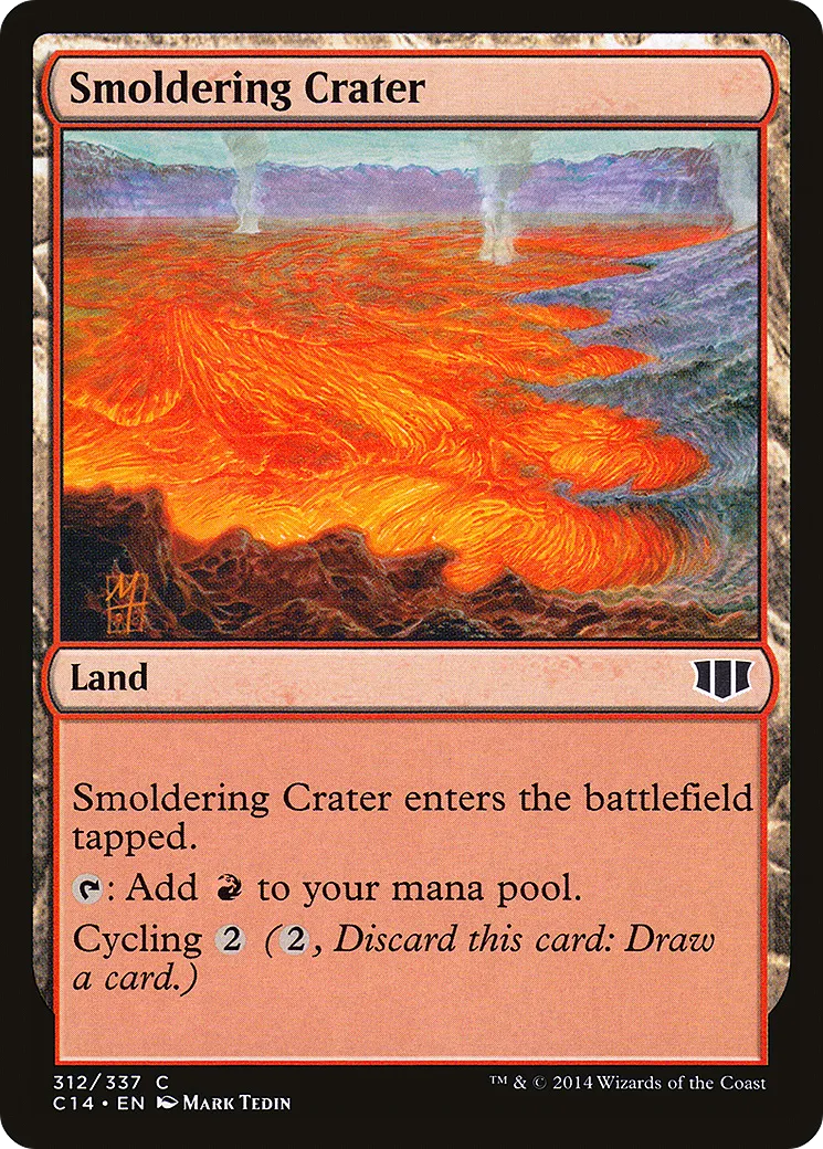 Smoldering Crater — Commander 2014 — Magic: The Gathering