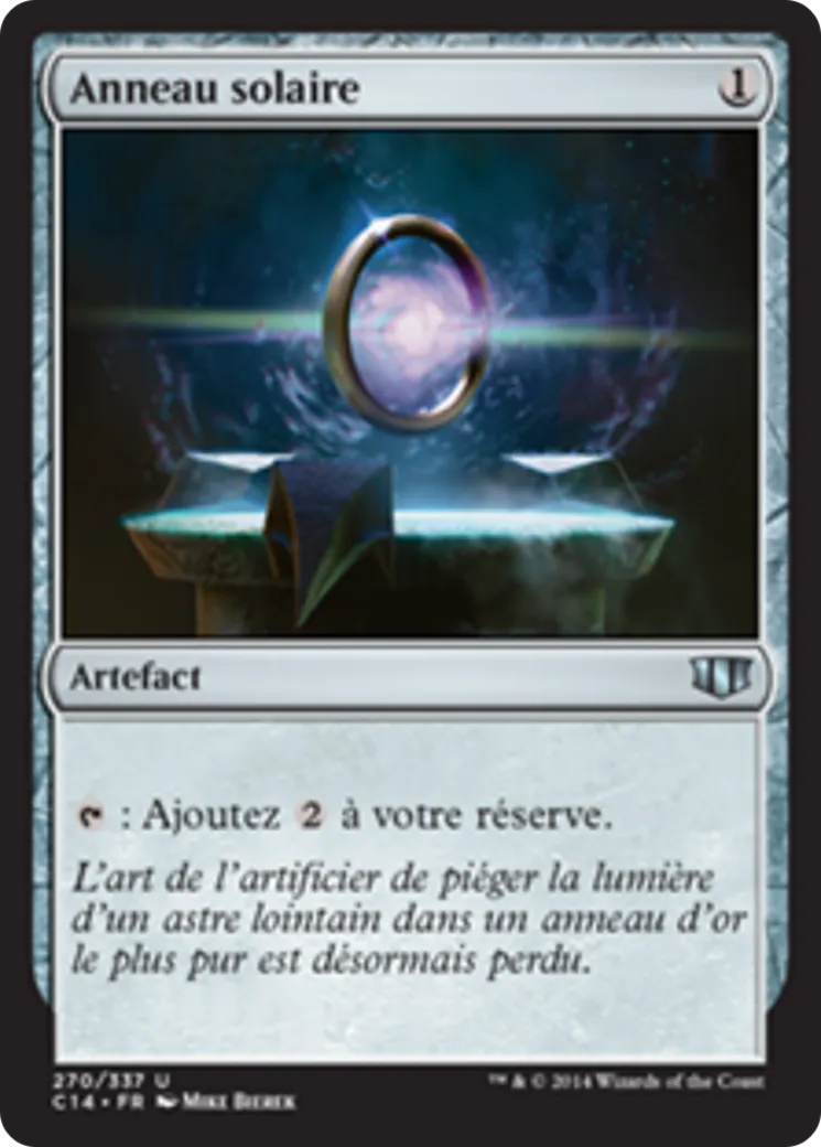 Anneau solaire — Commander 2014 — Magic: The Gathering