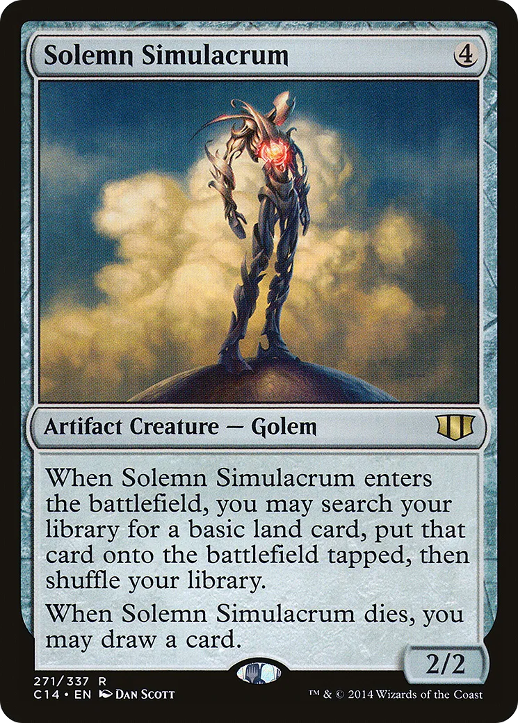 Solemn Simulacrum — Commander 2014 — Magic: The Gathering