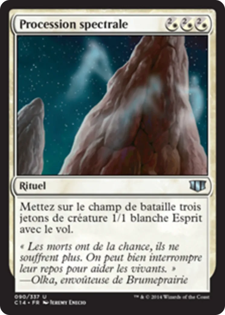 Procession spectrale — Commander 2014 — Magic: The Gathering