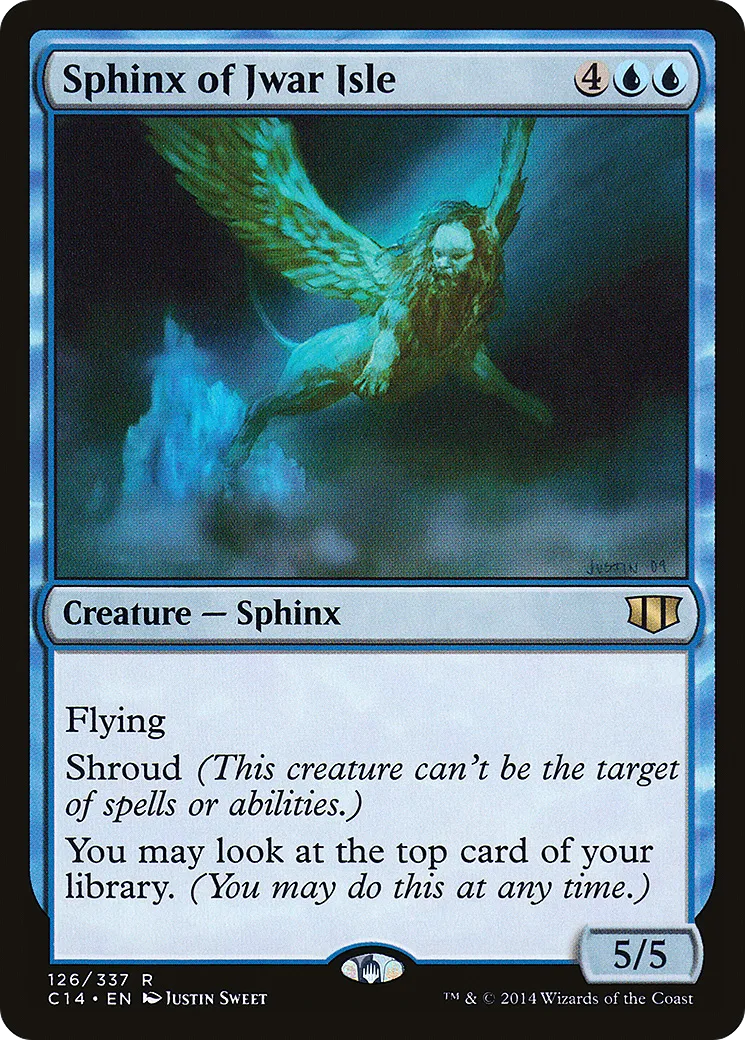 Sphinx of Jwar Isle from Commander 2014 - Magic: The Gathering
