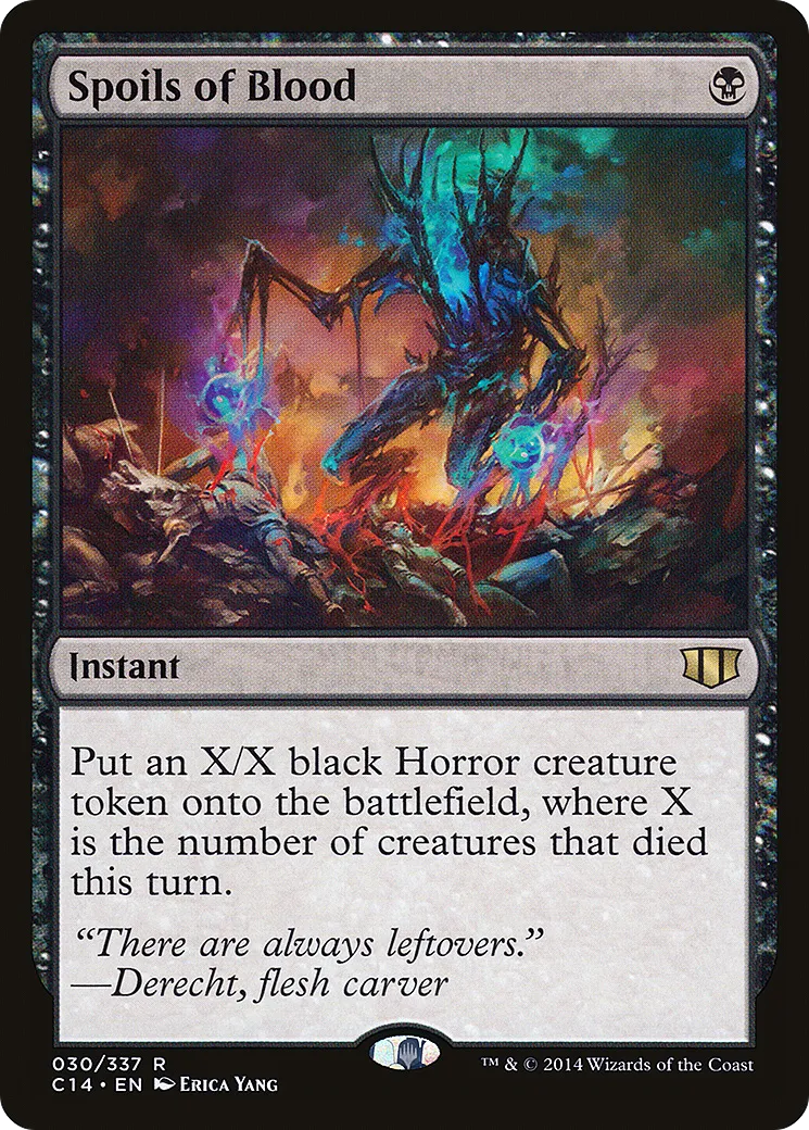 Spoils of Blood — Commander 2014 — Magic: The Gathering