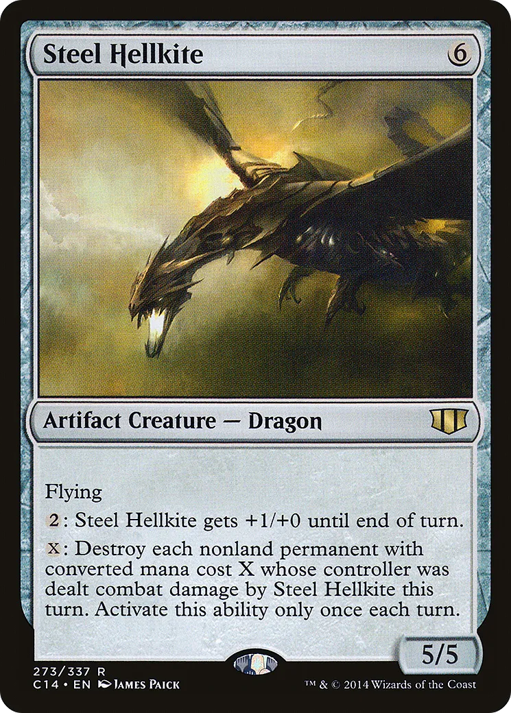 Steel Hellkite — Commander 2014 — Magic: The Gathering