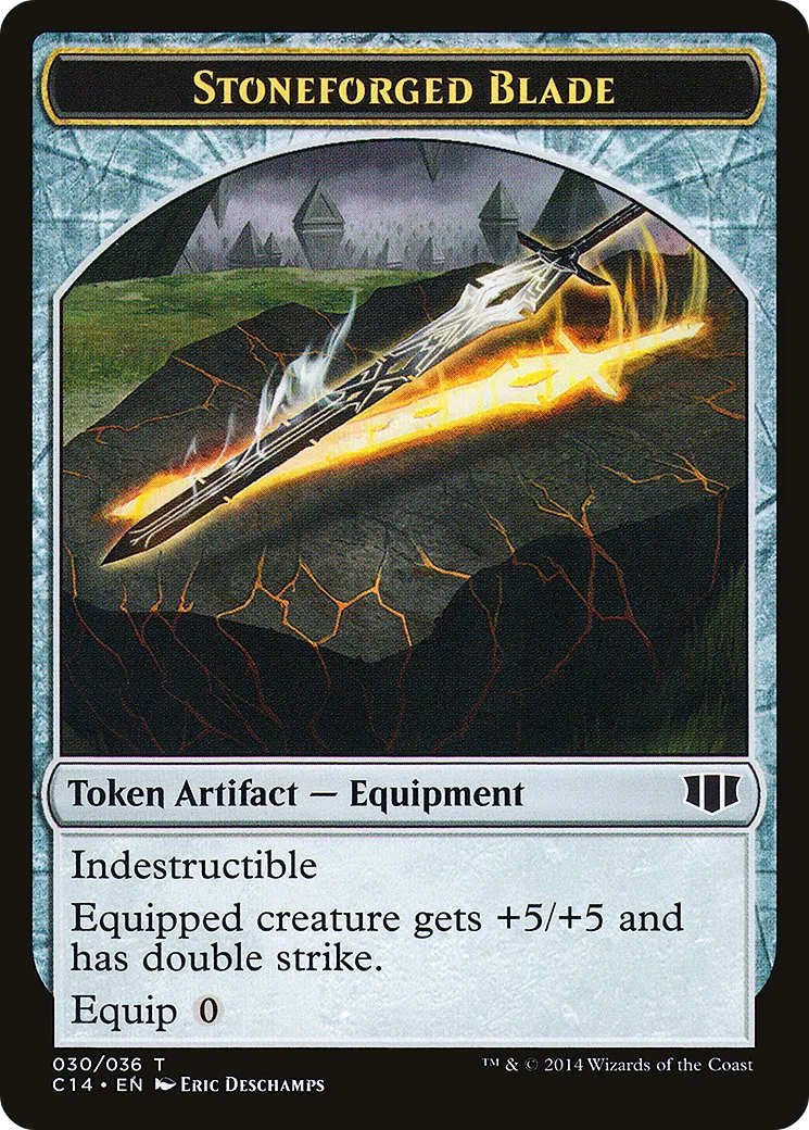 Stoneforged Blade — Commander 2014 — Magic: The Gathering
