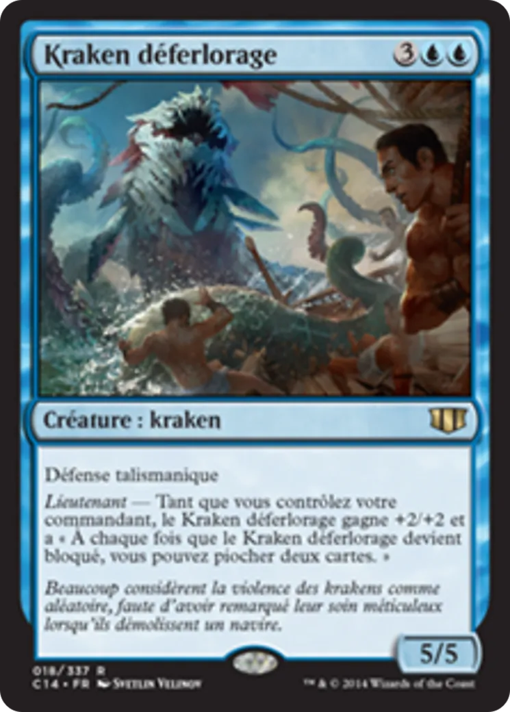 Kraken déferlorage — Commander 2014 — Magic: The Gathering