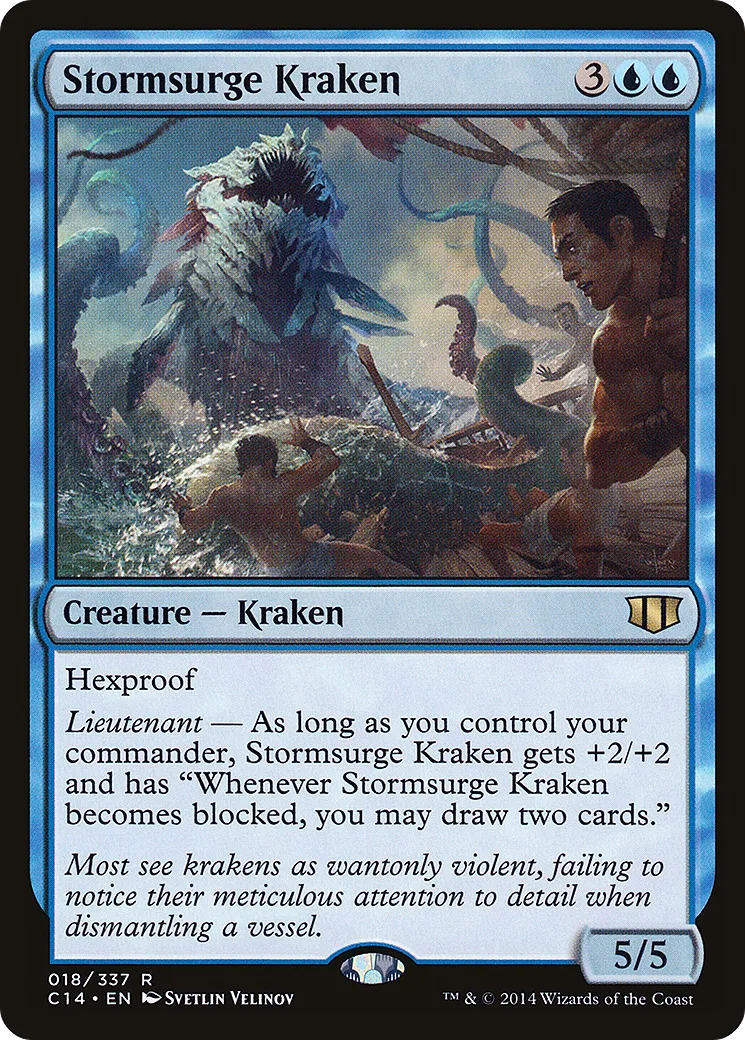 Stormsurge Kraken — Commander 2014 — Magic: The Gathering