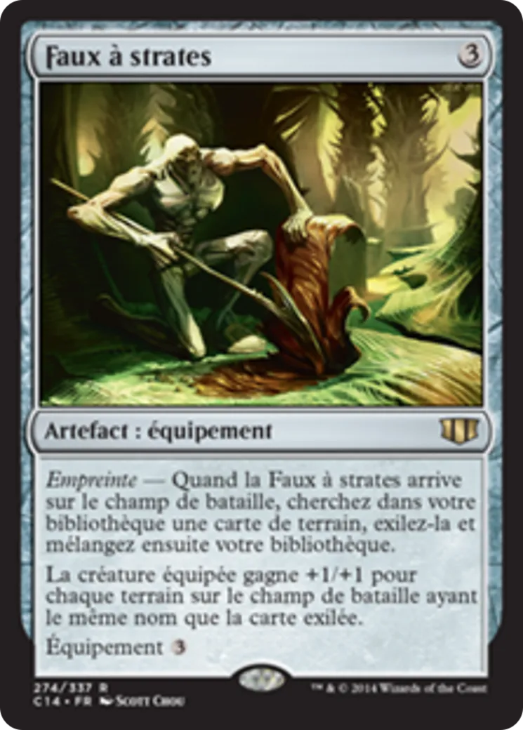 Faux à strates — Commander 2014 — Magic: The Gathering