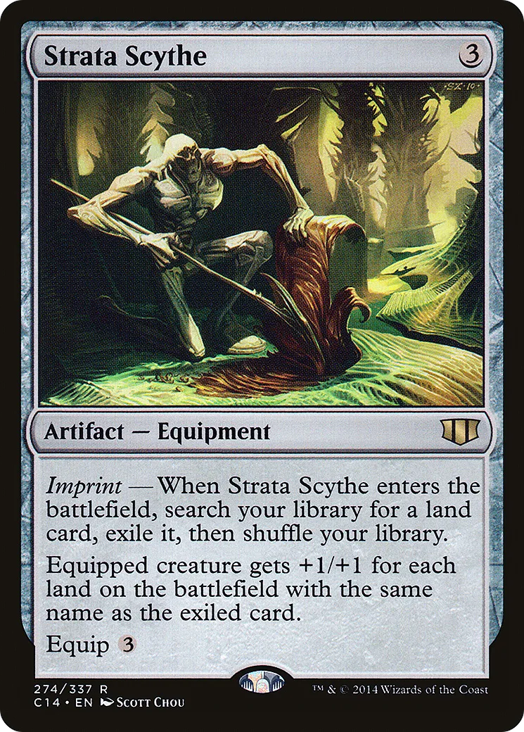 Strata Scythe — Commander 2014 — Magic: The Gathering