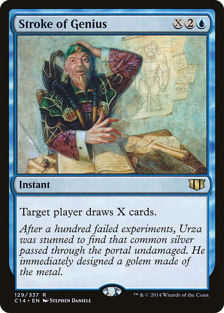 Stroke of Genius — Commander 2014 — Magic: The Gathering