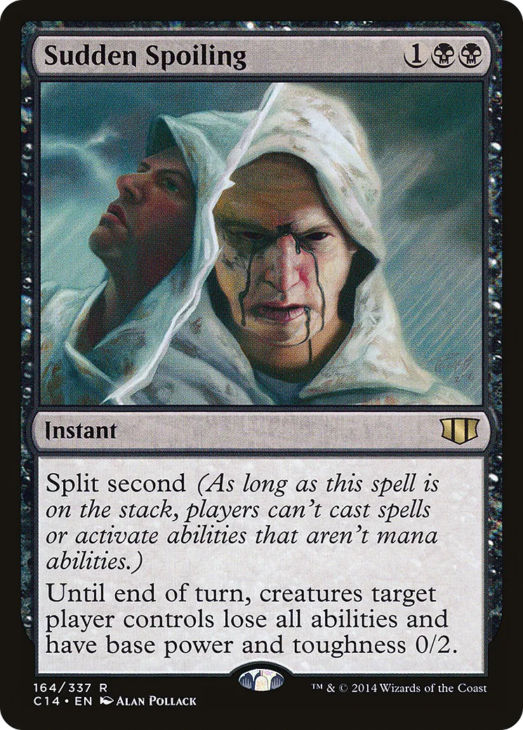 Sudden Spoiling from Commander 2014 - Magic: The Gathering