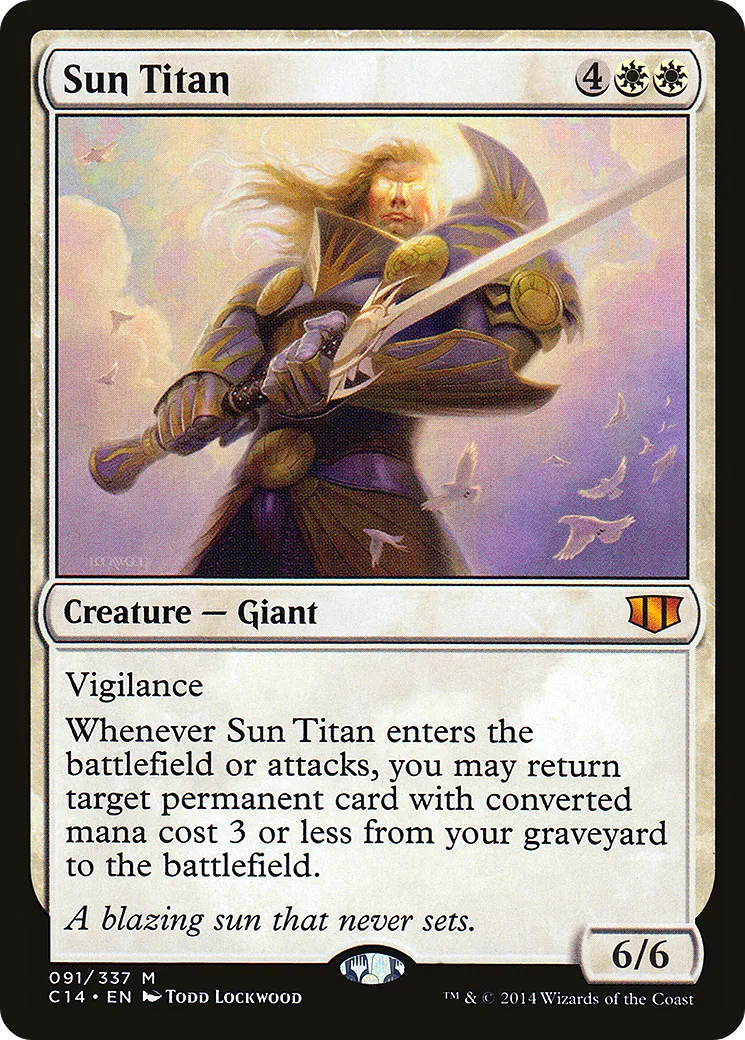 Titan solaire — Commander 2014 — Magic: The Gathering