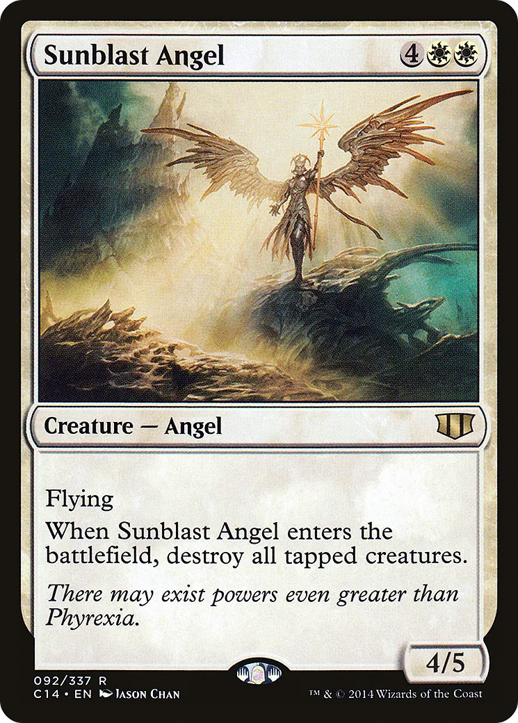 Sunblast Angel — Commander 2014 — Magic: The Gathering