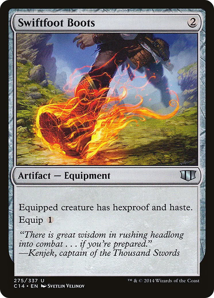 Swiftfoot Boots — Commander 2014 — Magic: The Gathering