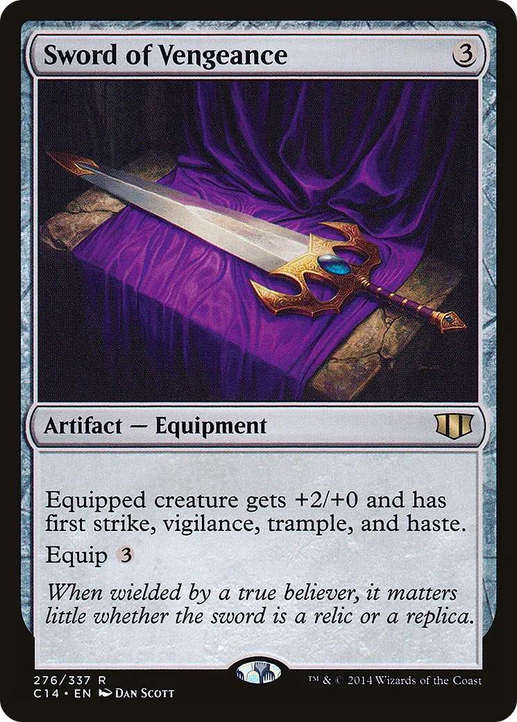 Sword of Vengeance — Commander 2014 — Magic: The Gathering