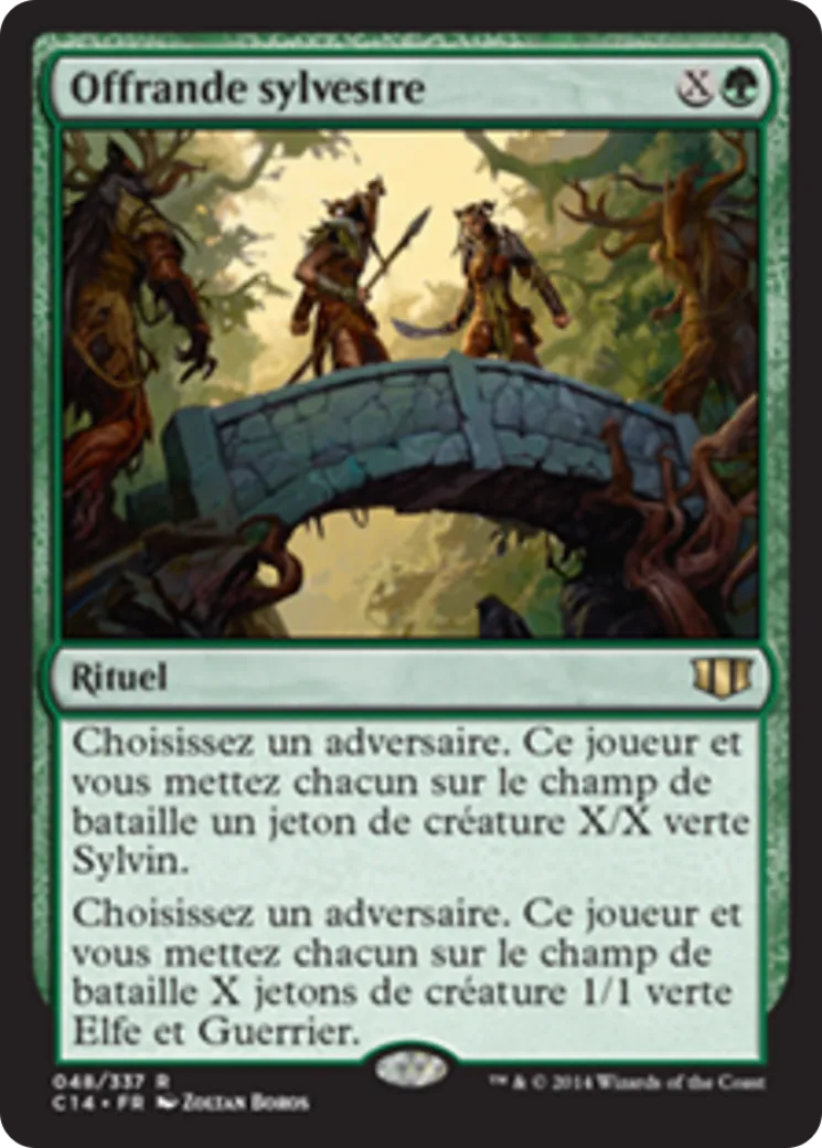Offrande sylvestre — Commander 2014 — Magic: The Gathering