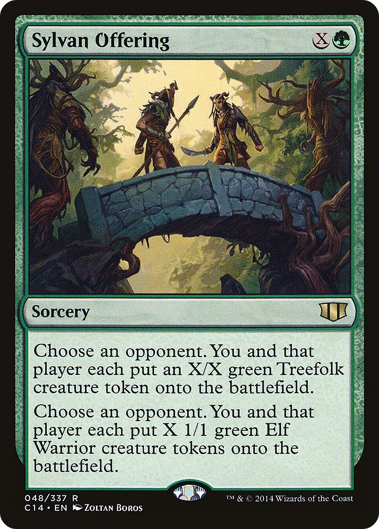 Sylvan Offering — Commander 2014 — Magic: The Gathering