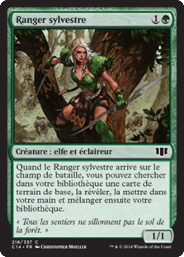 Ranger sylvestre — Commander 2014 — Magic: The Gathering